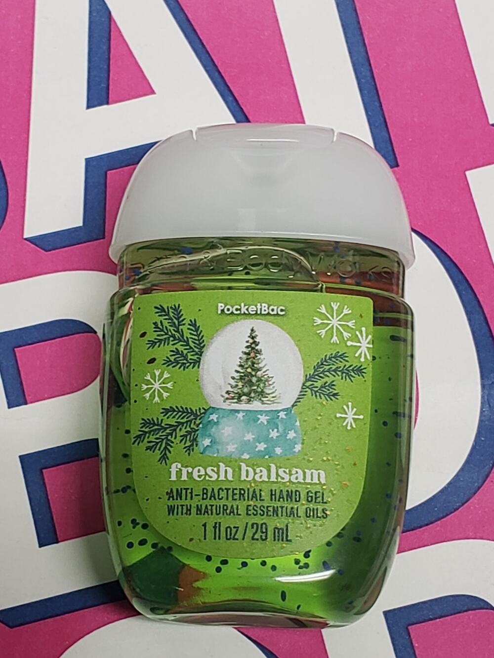 BBW Fresh Balsam PocketBac Refill x3 Packs Total